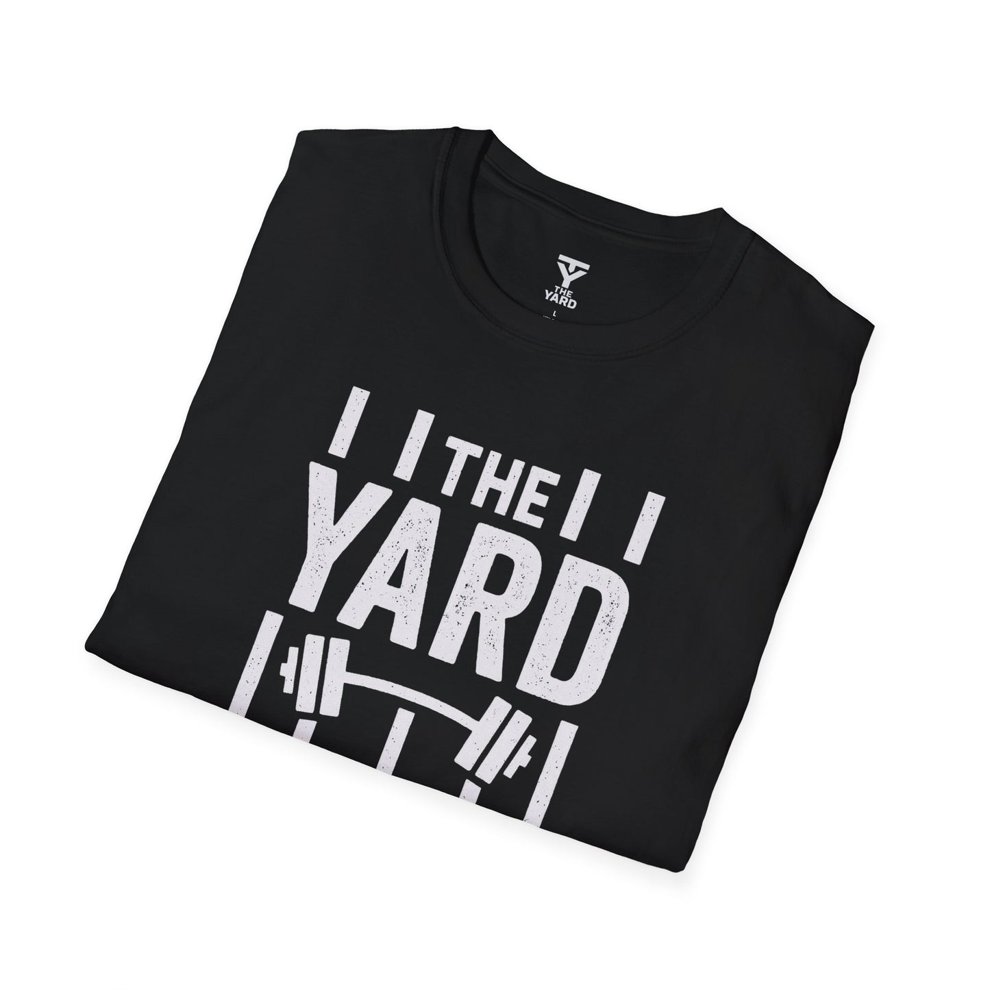 Graphic Tee - The Yard 'Prison Yard' with Barbell Design