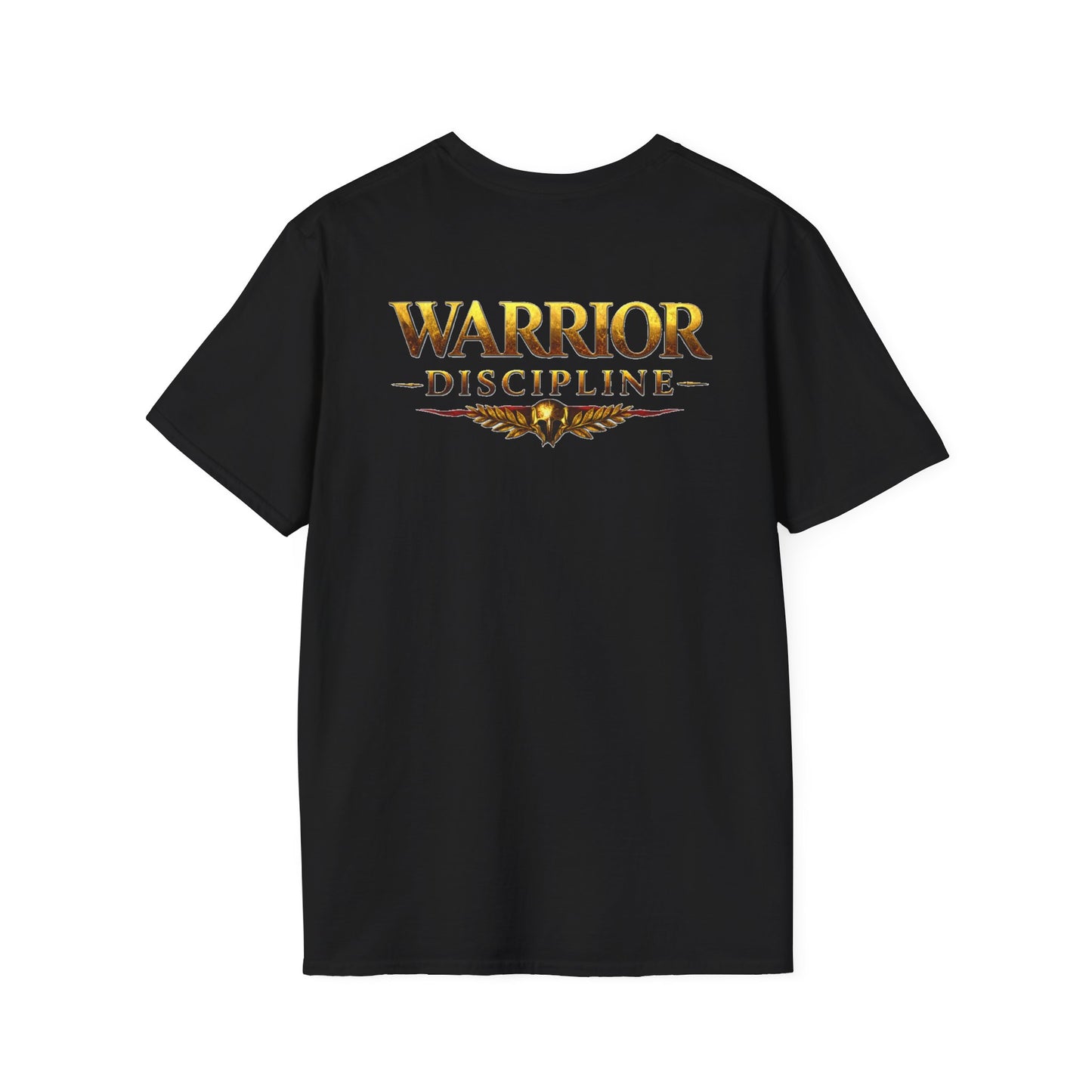 Front & Back Roman Warrior Discipline T-Shirt