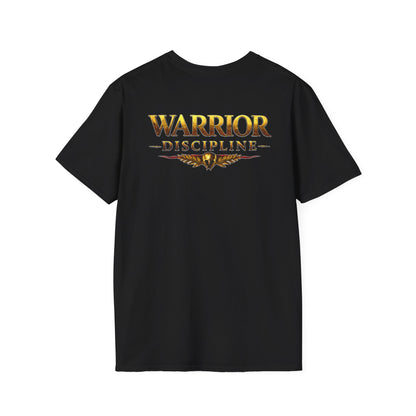 Front & Back Roman Warrior Discipline T-Shirt