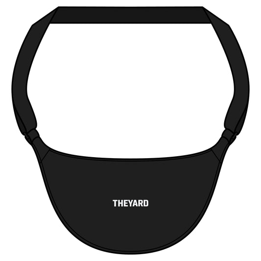 Matte Crossbody Bag — 'THEYARD' Logo Sling Purse